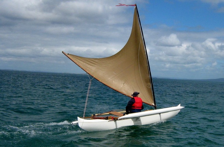 A Bamboo Outrigger Sailing Canoe Building a traditional 